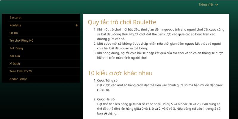 Game baccarat cực cuốn