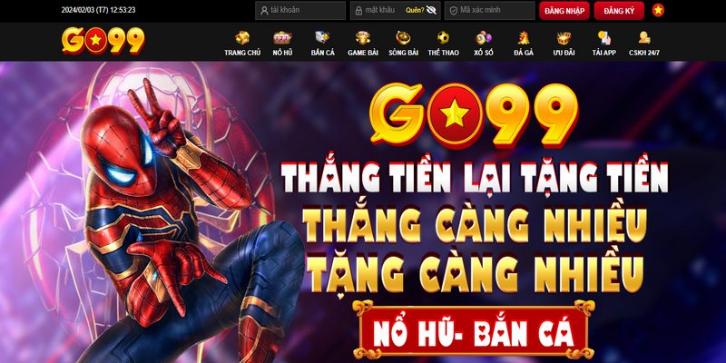 Trang web Go99 luôn được tin tưởng bởi uy tín